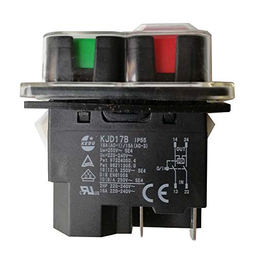 KEDU KJD17B 4-poliger elektromagnetische Schalter ON OFF wasserdichter  Druckknopfschalter für Elektrowerkzeug… – KEDU Firmenwebsite